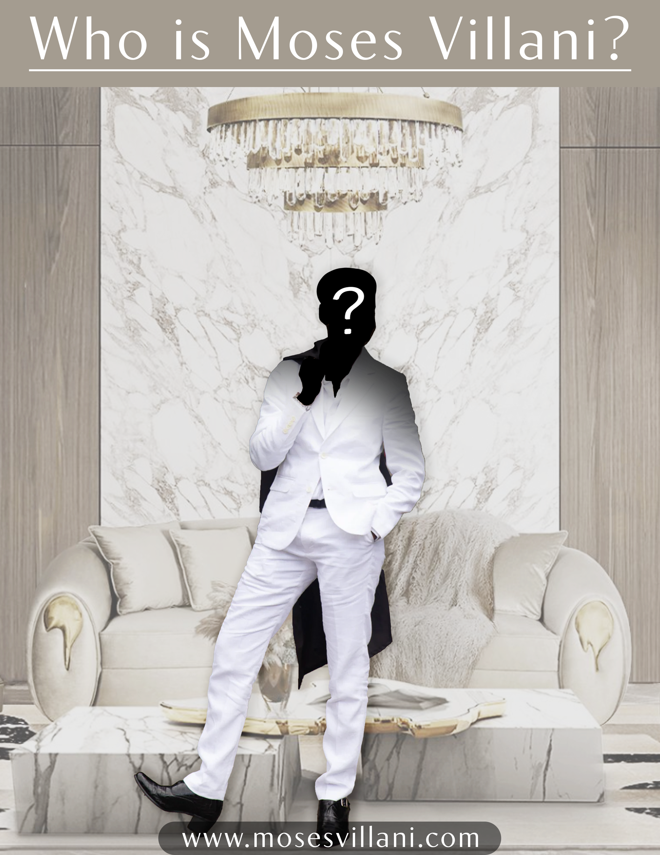 Flyer Who Is Moses Villani Bj Edit